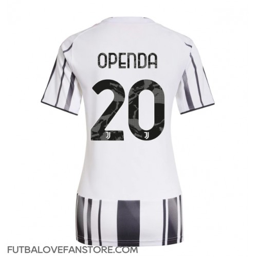 Juventus Lois Openda #20 Domáci Ženy futbalový dres 2025-26 Krátky Rukáv Juventus Lois Openda #20 Domáci Ženy futbalový dres 2025-26 Krátky Rukáv